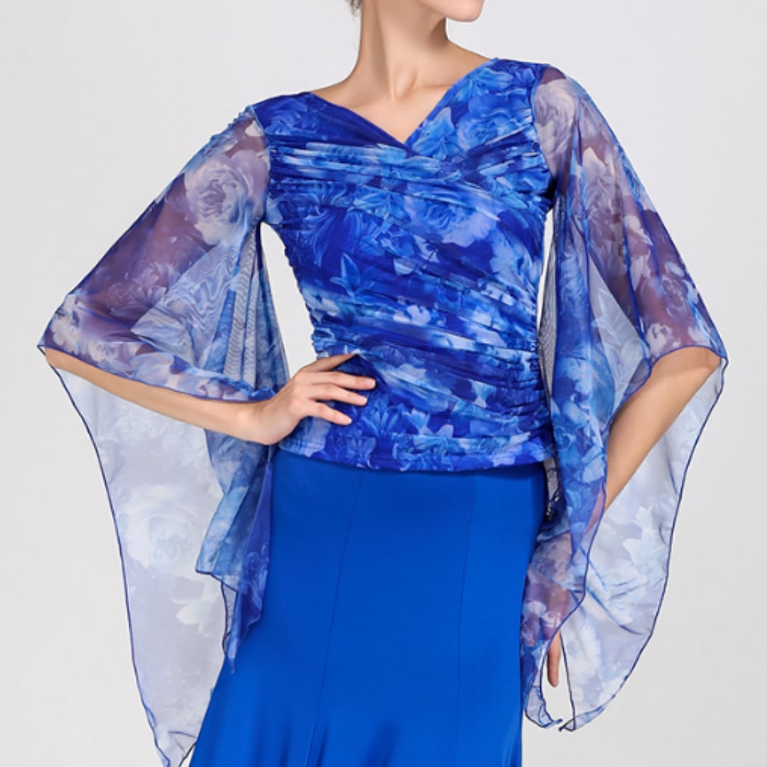 フレア・ミューズ シフォントップス ds0726