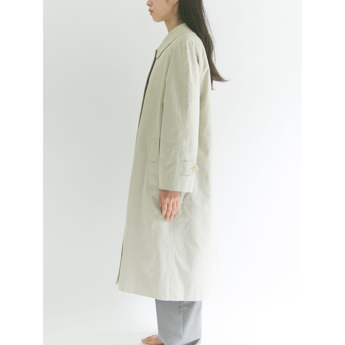 【90s Burberry's】over coat（バーバリー コットン オーバーコート）11b