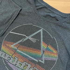 【Pink Floyd】The Dark Side of the Moon バンドTシャツ ロックTシャツ プリント 狂気 ジャケット ピンクフロイド US古着 アメリカ古着