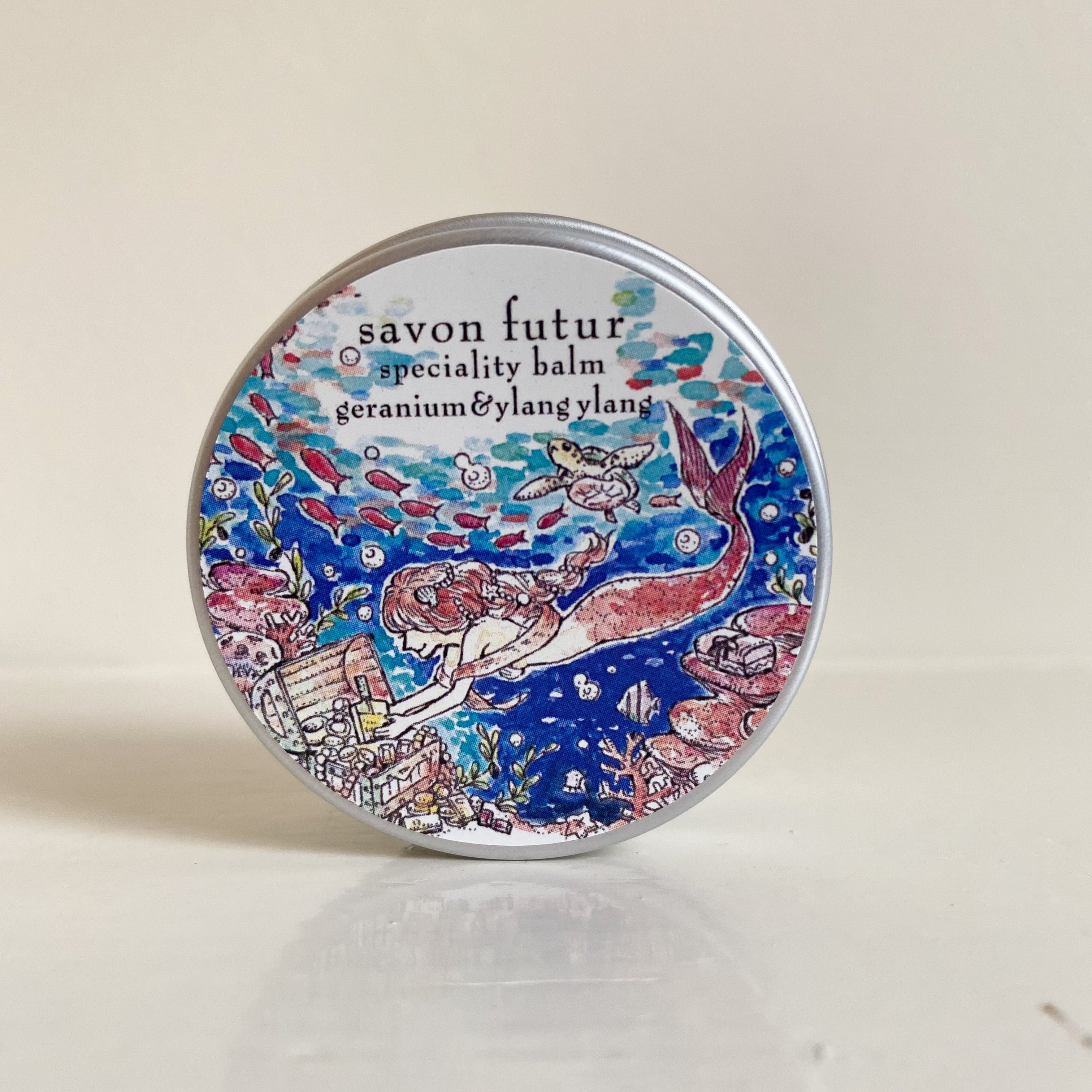 シコンバーム ゼラニウムとイランイラン Savonfutur コスメとイラストグッズ