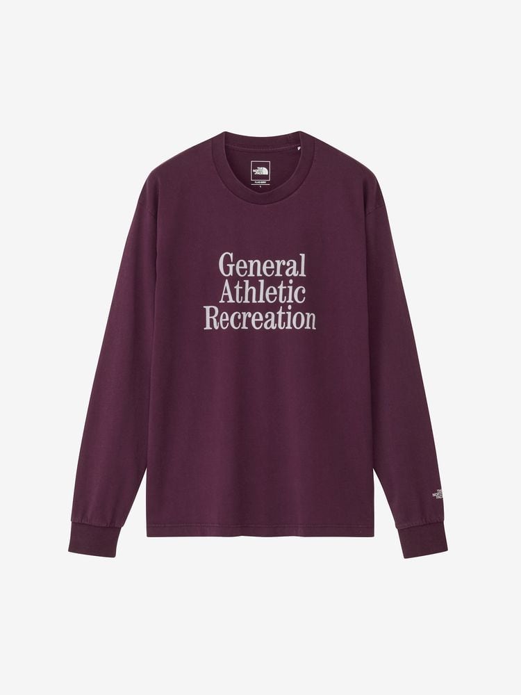 THE NORTH FACE ザ・ノースフェイス / GAR タイポグラフィックロングスリーブティー(ユニセックス)#ポテントパープル・PU