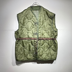 remake U.S.army quilting liner vest (MEDIUM) "D"