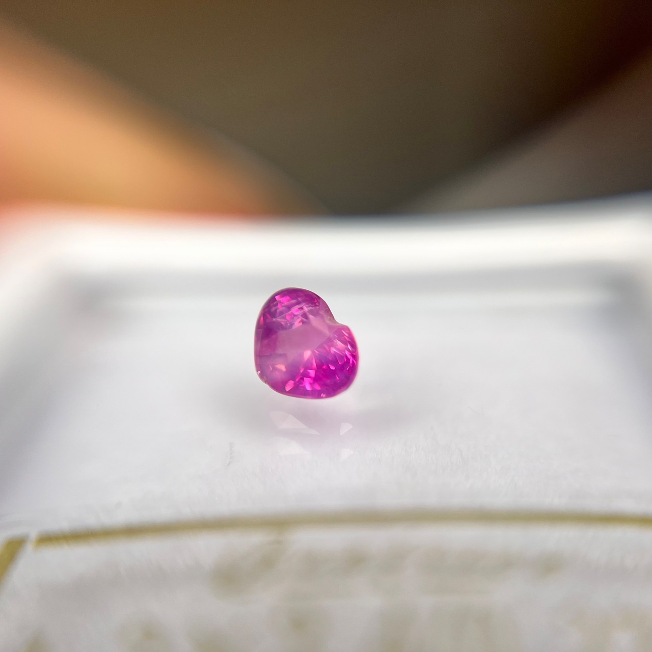 ハートシェイプシルキーサファイア② | Beatrice 
