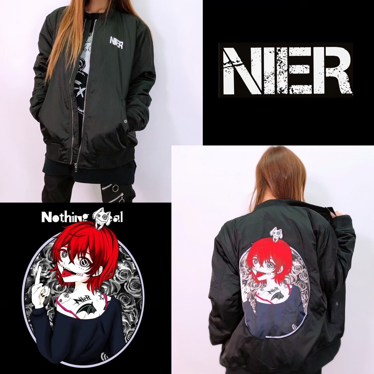 NieRブルゾンジャケット【FRONT ZIP】 | NIER CLOTHING powered by BASE