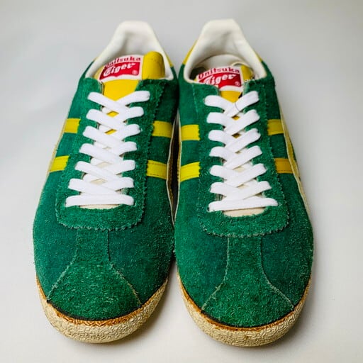 オニツカタイガー　リンバーアップ　 グリーン/イエロー スニーカー 70's Onitsuka Tiger オニツカタイガー Limber Up リンバー