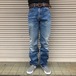 00s Levi's 505 デニムパンツ リーバイス 174刻印 ダメージパンツ ジッパーフライ ジーンズ インディゴ ヴィンテージ W32 L34 82cm 501 550