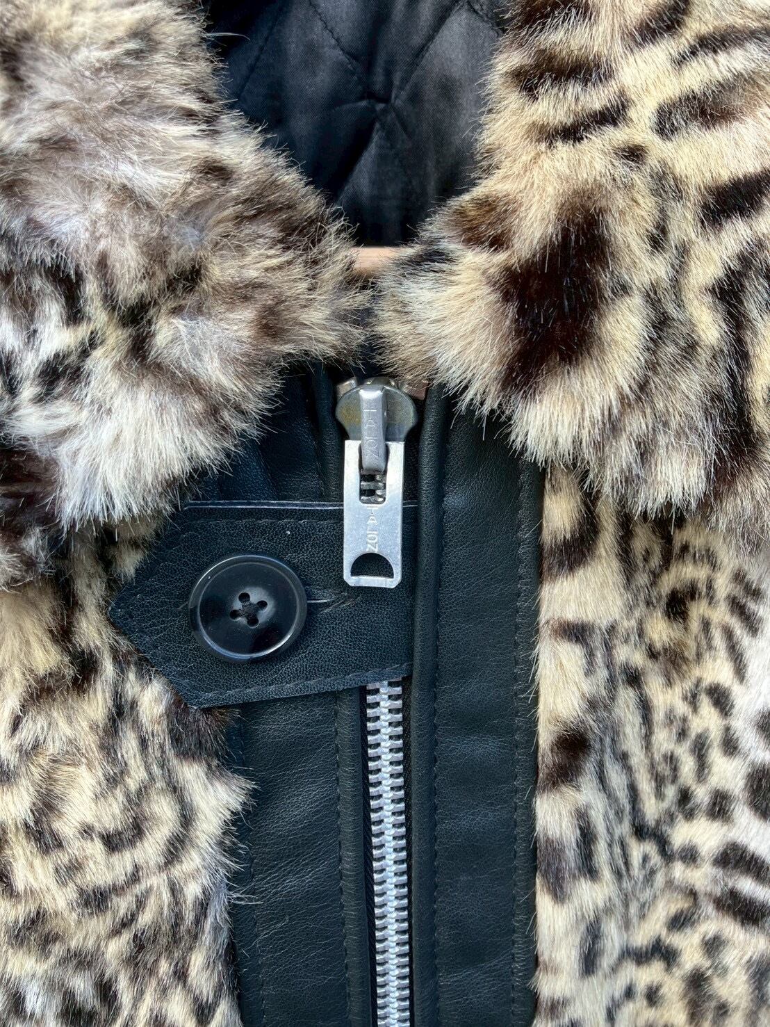 Vintage Leather Grizzly Jacket 再構築 熊ジャン オワジャン