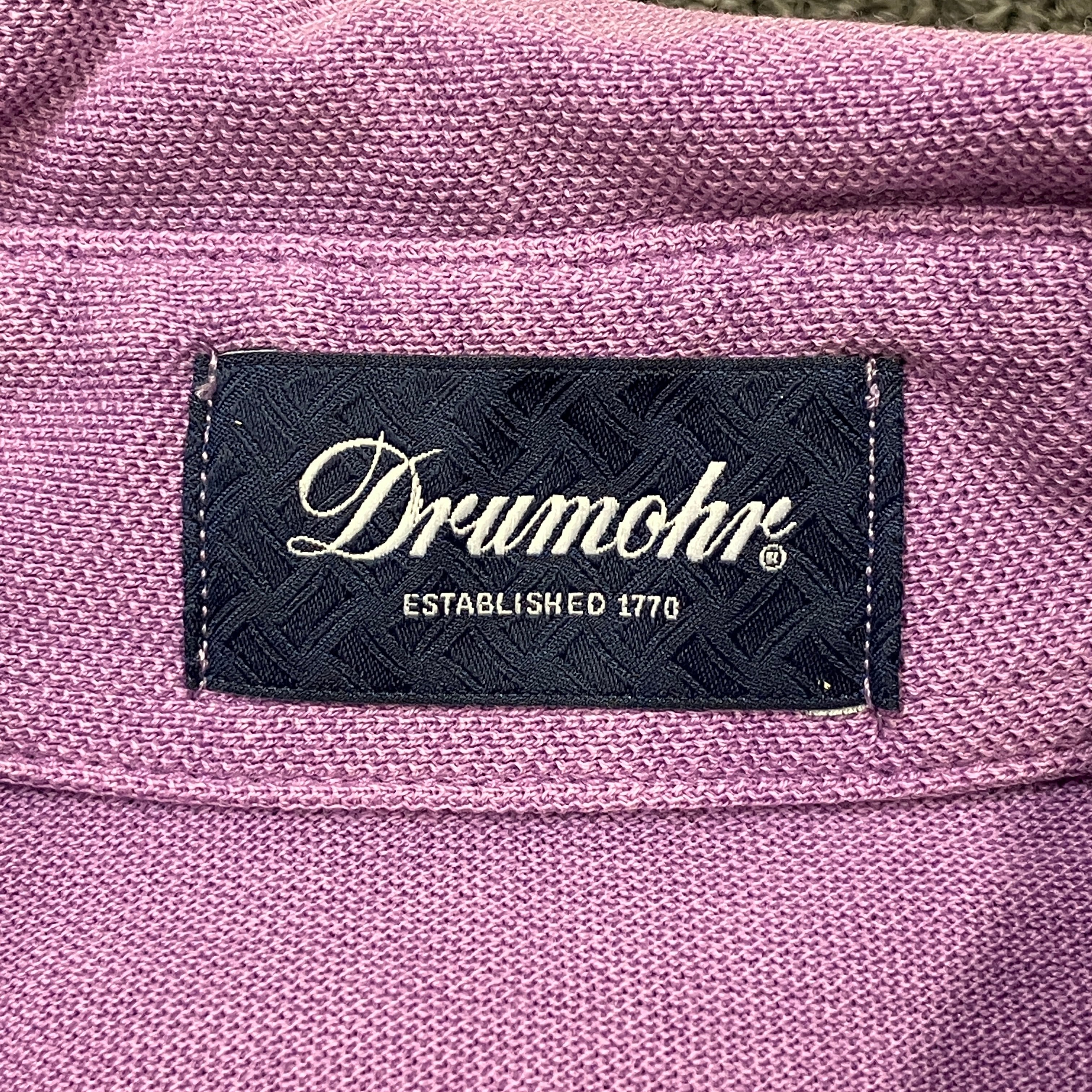 Drumohr 50 コットン鹿子 Drumohr 鹿子 POLO SHIRT《S》 | safarionline