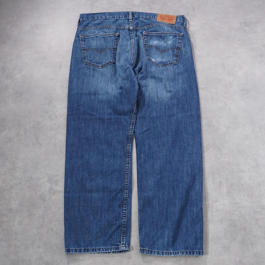 リーバイス569 Levis W34 ブルーデニム 青 ボトム 古着 18236 | fuufu