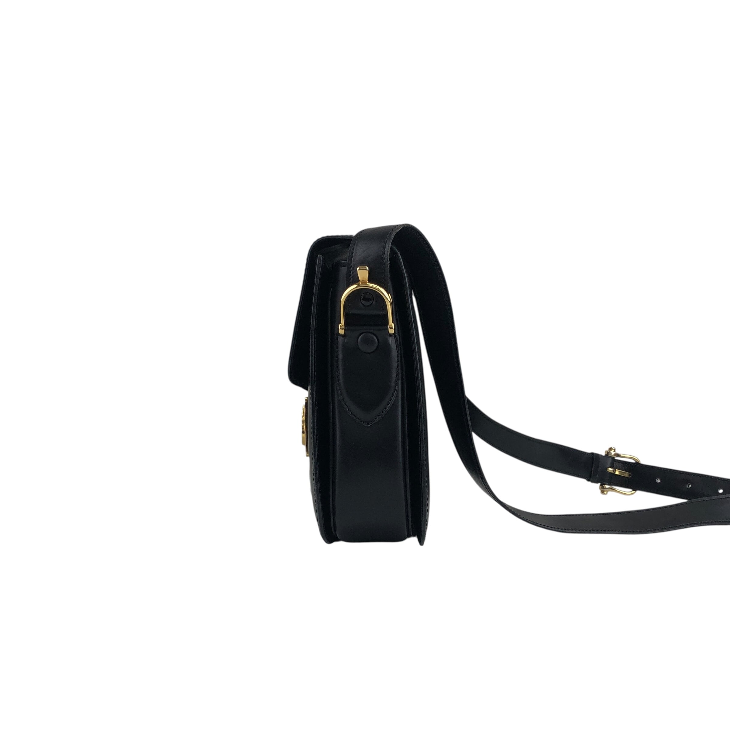 CELINE セリーヌ ショルダーバッグ ブラック 馬車 ホースキャリッジ