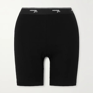 HOMME girls　BIKER SHORT　BLACK