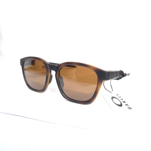 【OAKLEY SHACKLE (A) Fit】Prizm タングステン　マットデミブラウン