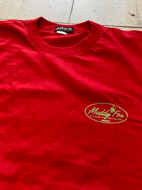 DEAD STOCK ARAYA MUDDY FOX OUTDOOR MEETING TEE / デッドストック