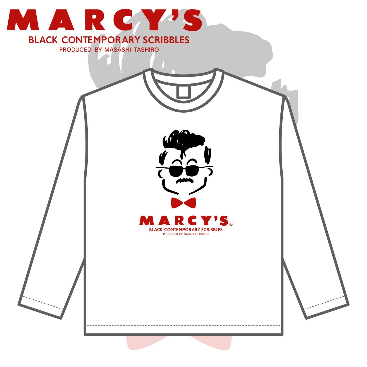 MARCY'S ロゴ ロングスリーブ Tシャツ