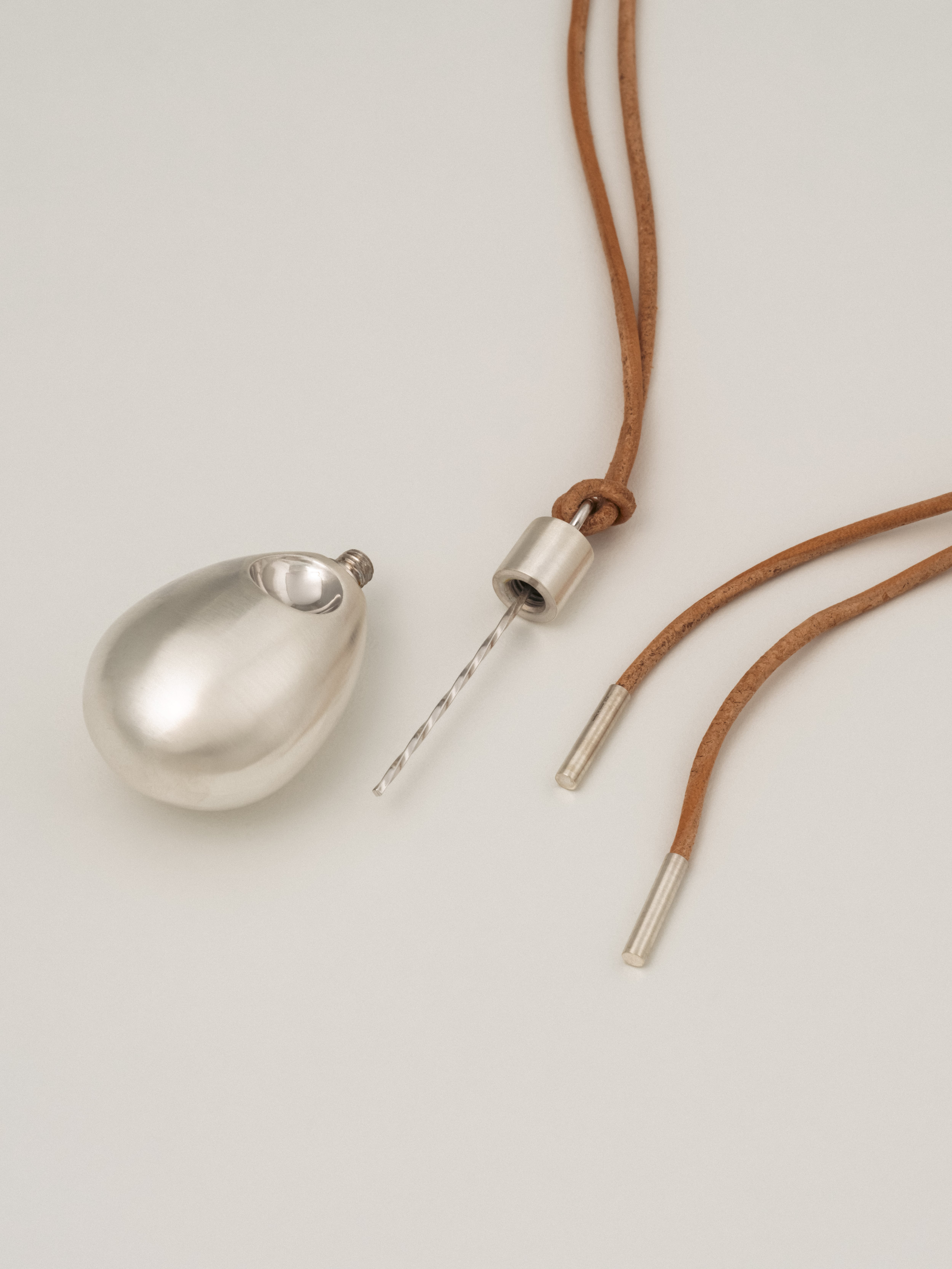 Lunar Phase Perfume Bottle Necklace | Fabulous Sounds