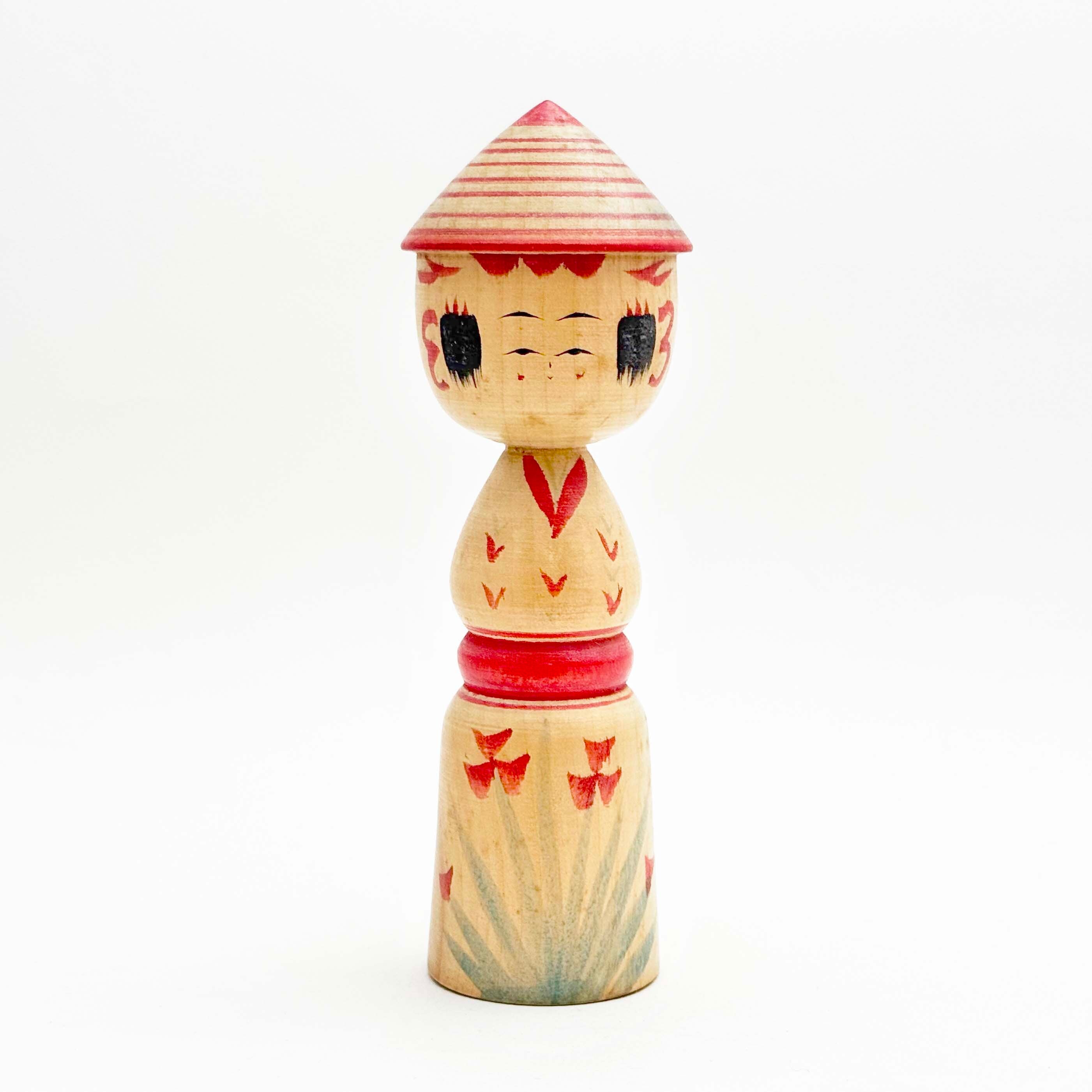弥治郎系 / 新山学工人（笠 18cm）