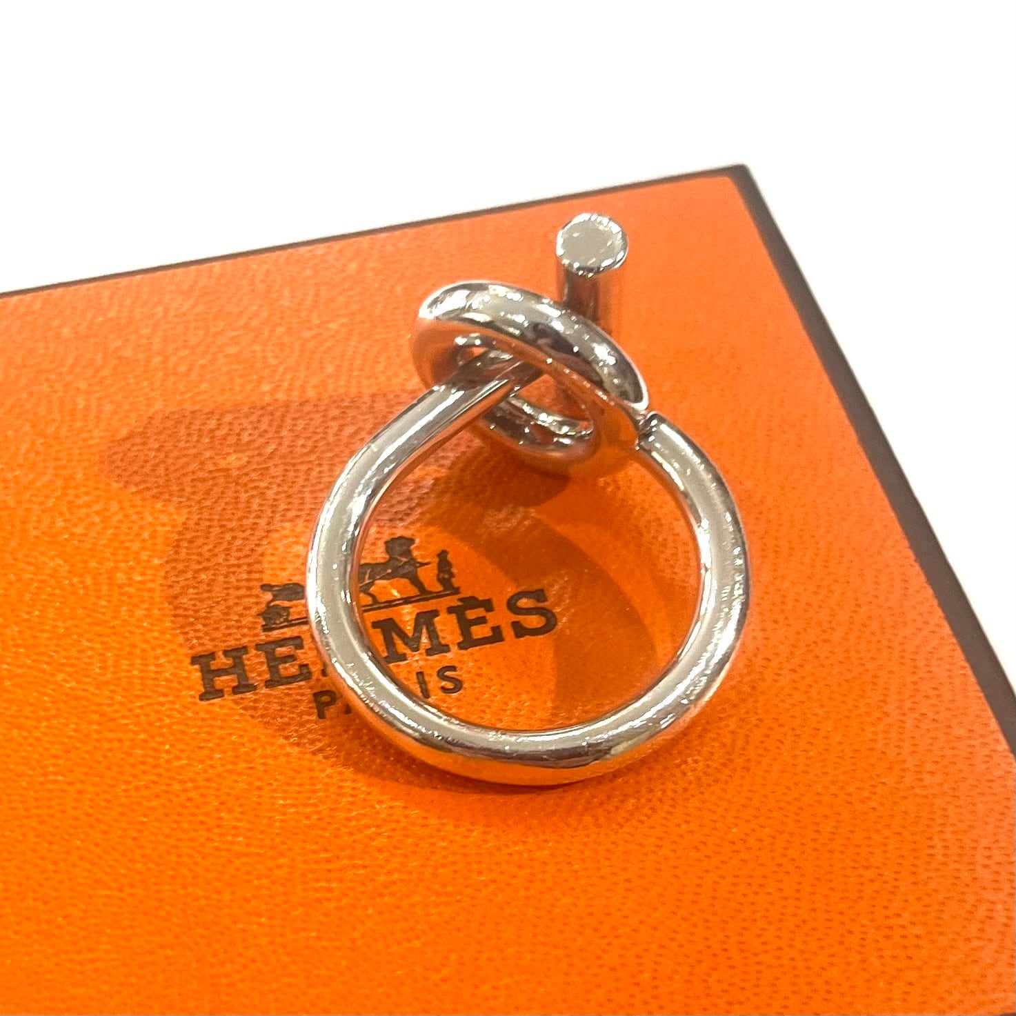希少サイズ【HERMES】【17号57】2636 エルメス エシャペスターリング