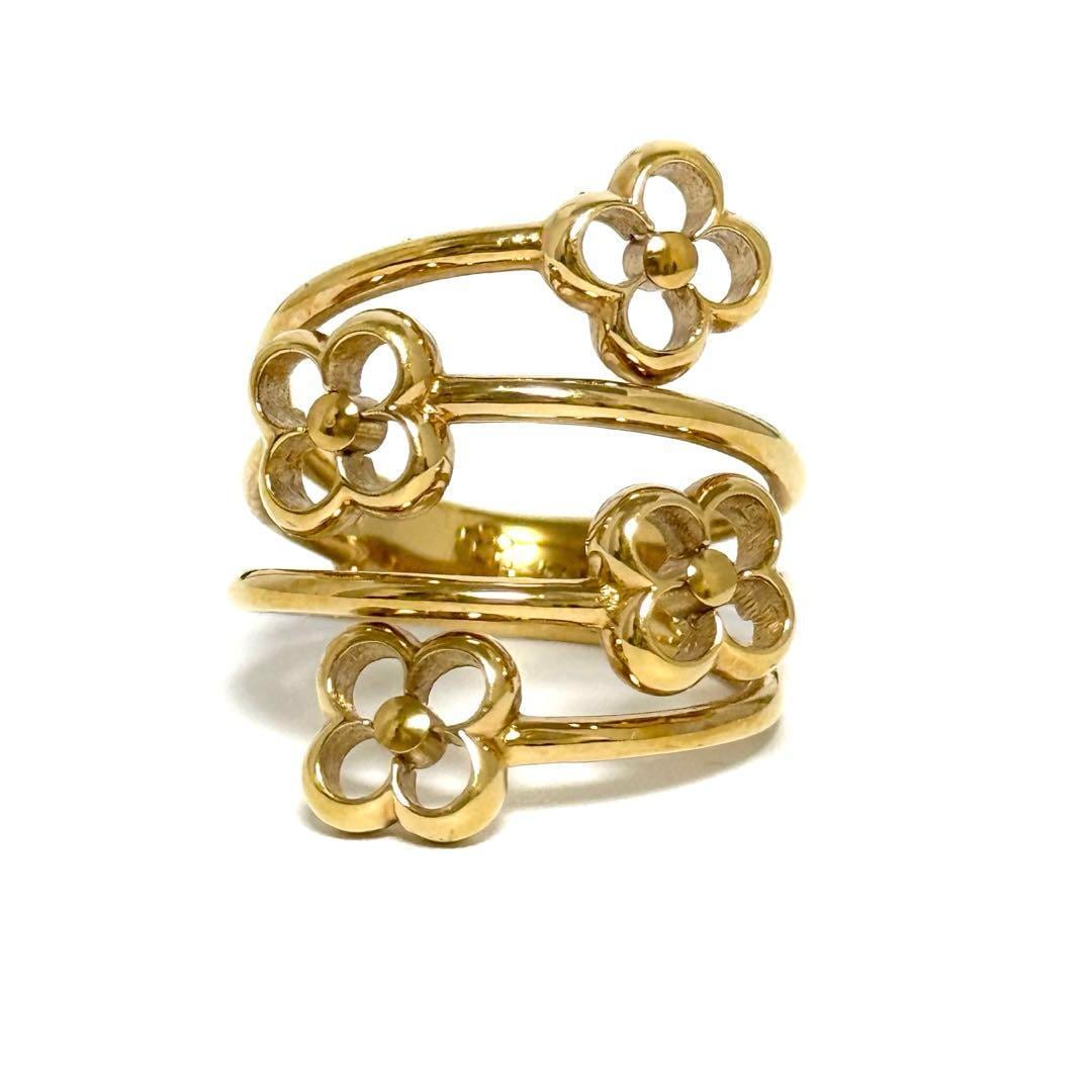 【6号・希少】ディオール　レディース　マキシウィ　リング　ダイヤ　K18ゴールド Christian Dior - 【6号・希少】ディオール レディース