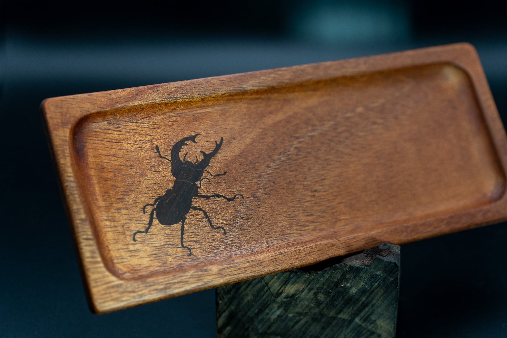 金杢犀ペントレイホンジュラスマホガニー月に吠える