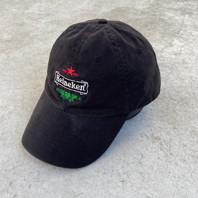 90’s HEINEKEN CLASSIC LOGO CAP - BLACK