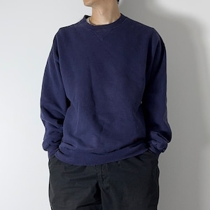 L.L.Bean × Russell 80s〜 sweatshirt solid navy L 古着