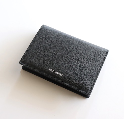 XOLO JEWELRY " Bifold Wallet ( Black × Black )"
