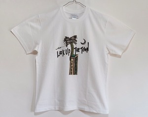 ONE GRIND / “ LOOK UP THE TOWN “ TEE / WHITE / XL