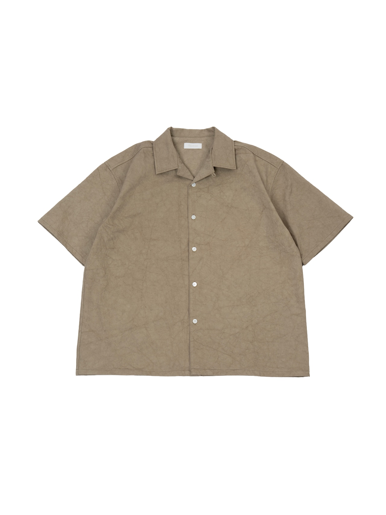 Sun Dried S/S Open Collar Shirts