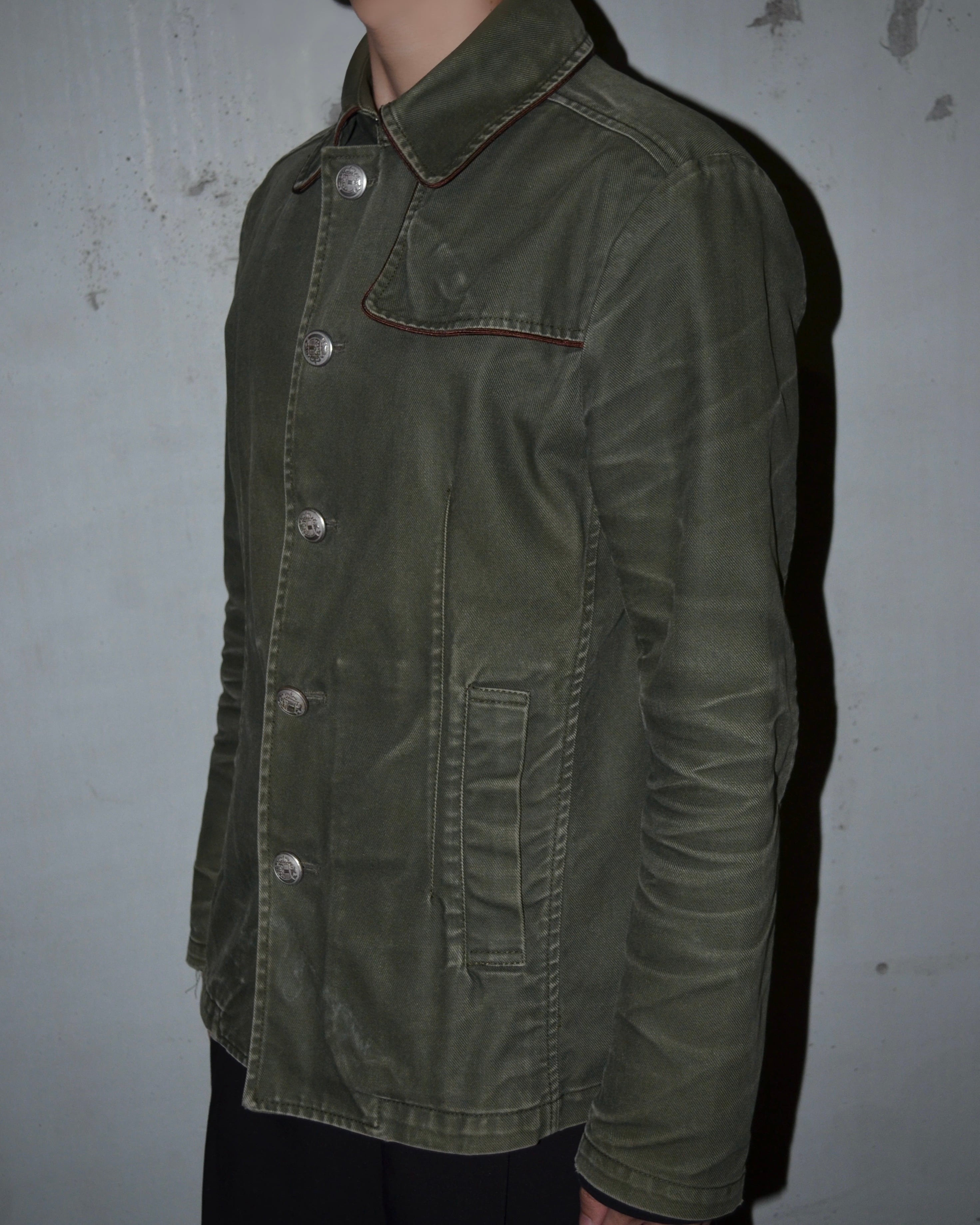 GAULTIER HOMME objet Leather Jacket | Jurell