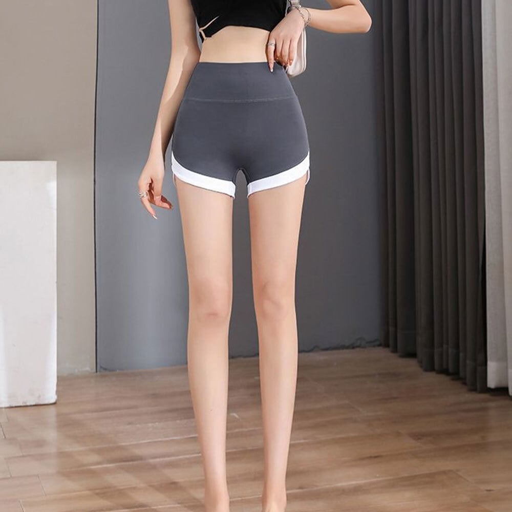 【送料無料】 スポーツ ショートパンツ ヨガ ダンス レディース 春夏 韓国 インナーパンツ ストレッチ 動きやすい バックロゴ スポーツパンツ 運動 フィットネス ヨガパンツ 大人可愛い 大人女子