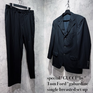special"GUCCI"by"Tom Ford"gabardine single breasted set up