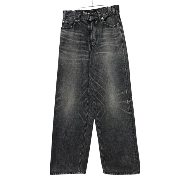 Rare ◇ CELINE Denim Pants, Wide-Leg Denim, Flare, Eddy Era, Unisex, W_HR_008, Size 26, Men's, Women's, Unisex