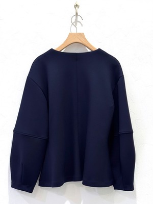 ペプラムジャケットカーディガン