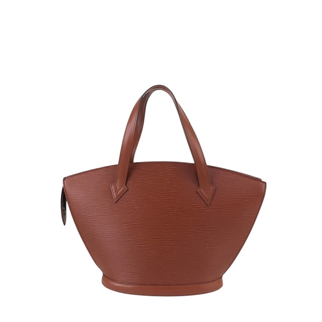 LOUIS VUITTON ルイヴィトン エピ トートバッグ ブラウン レザー サンジャック vintage ヴィンテージ オールド p6db2u
