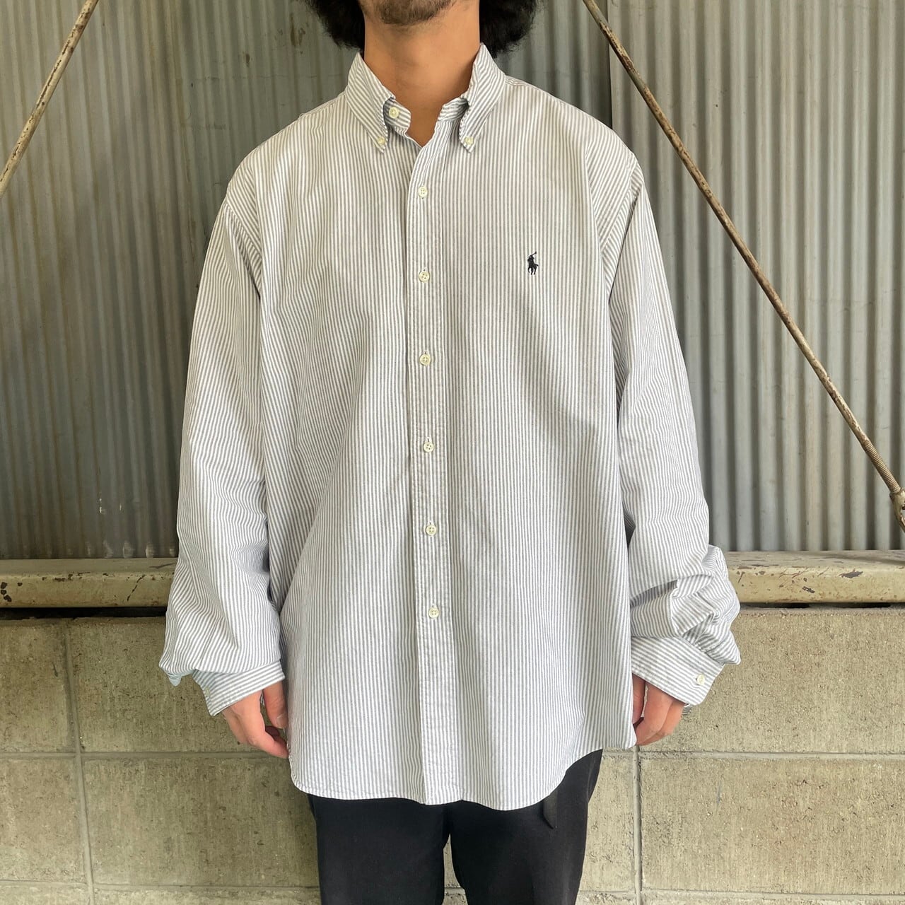 ビッグサイズ Ralph Lauren ラルフローレン 長袖 オックスフォード