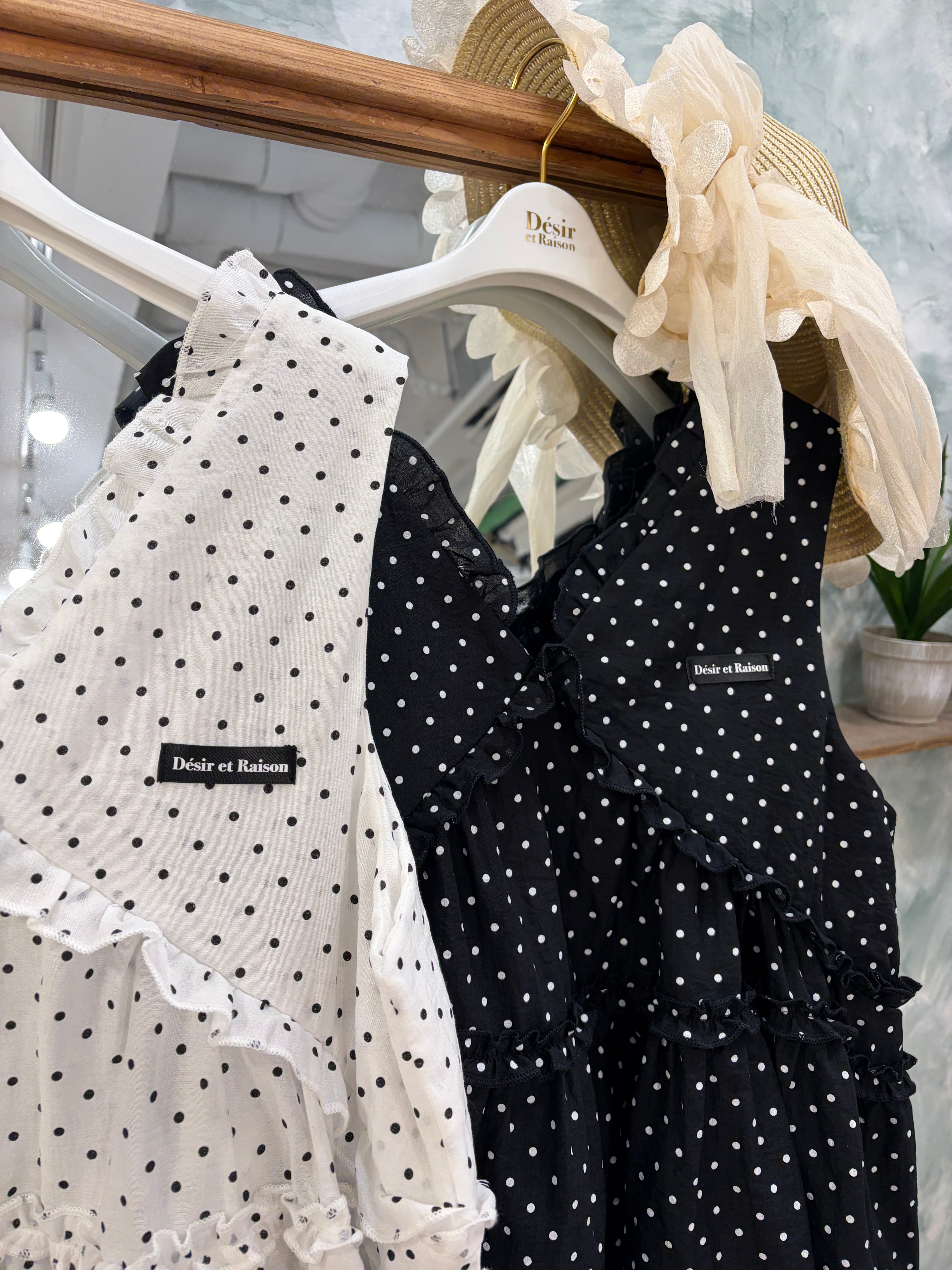 Dot Tiered Mini One-piece | Désir et Raison