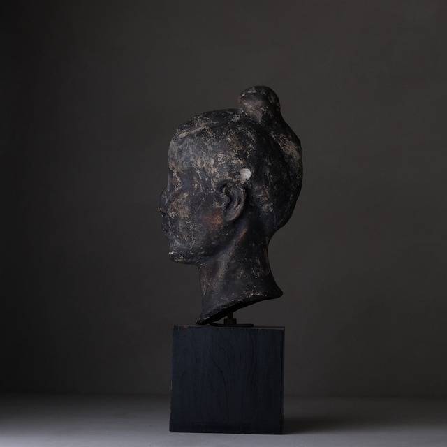 Plaster statue