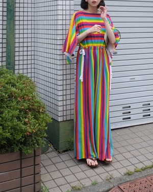 rainbow one-piece.