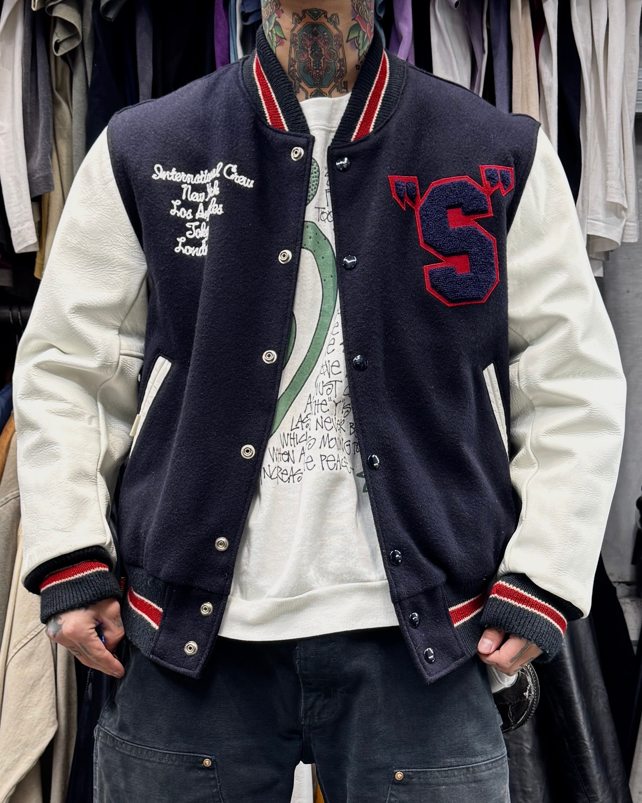 stussy Varsity Jacket \