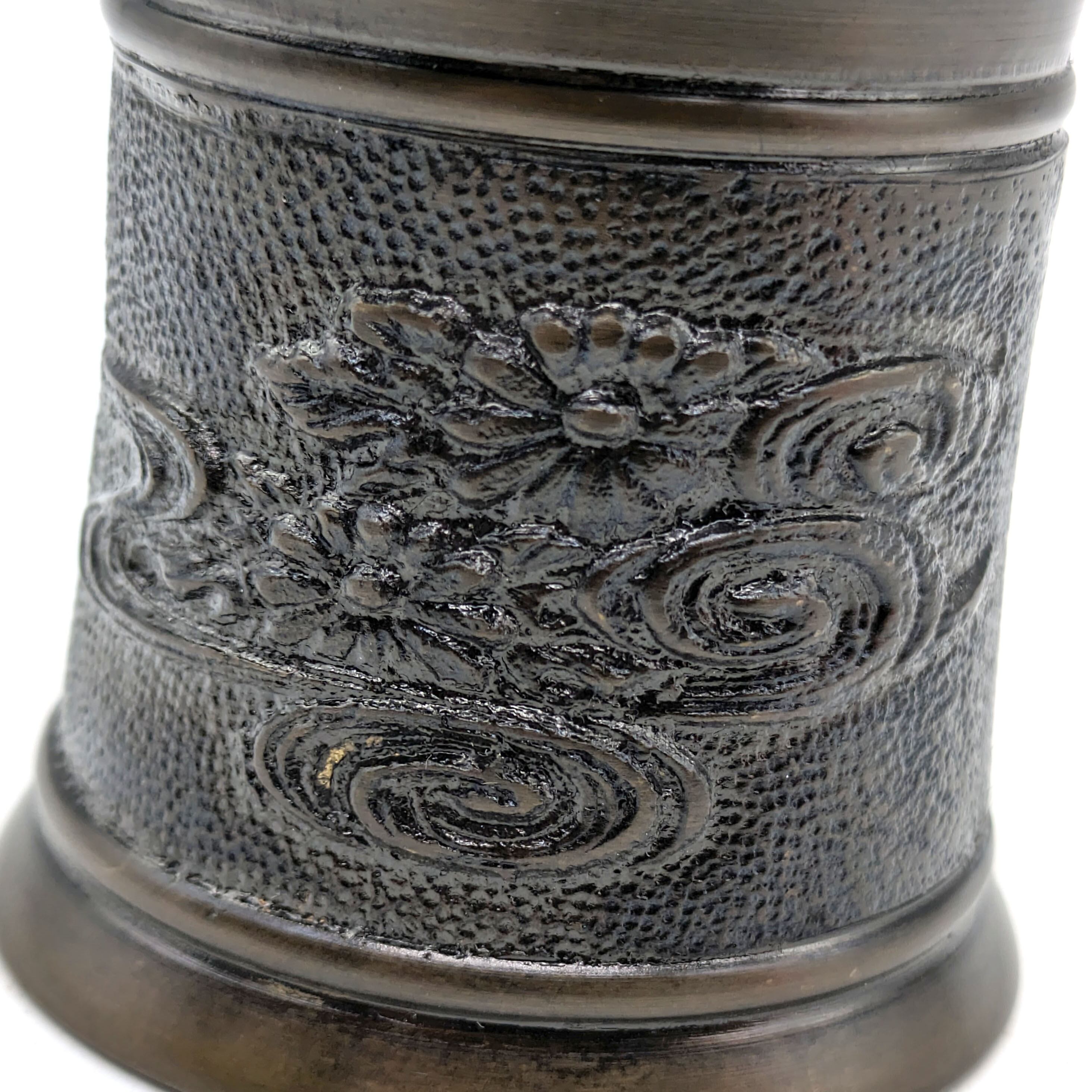 茶道具　蓋置　工芸品　唐銅 茶道具・蓋置・唐銅・No.230922-21・梱包サイズ60 | リサイクル