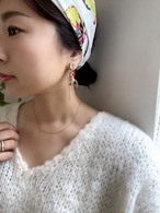 クリスタルプレゼントロングイヤリング