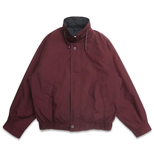 古着 ロンドンフォグ LONDON FOG セーリングジャケット ジップアップジャケット ブルゾン ボルドー ワインレッド 表記：M　gd408783n w60313
