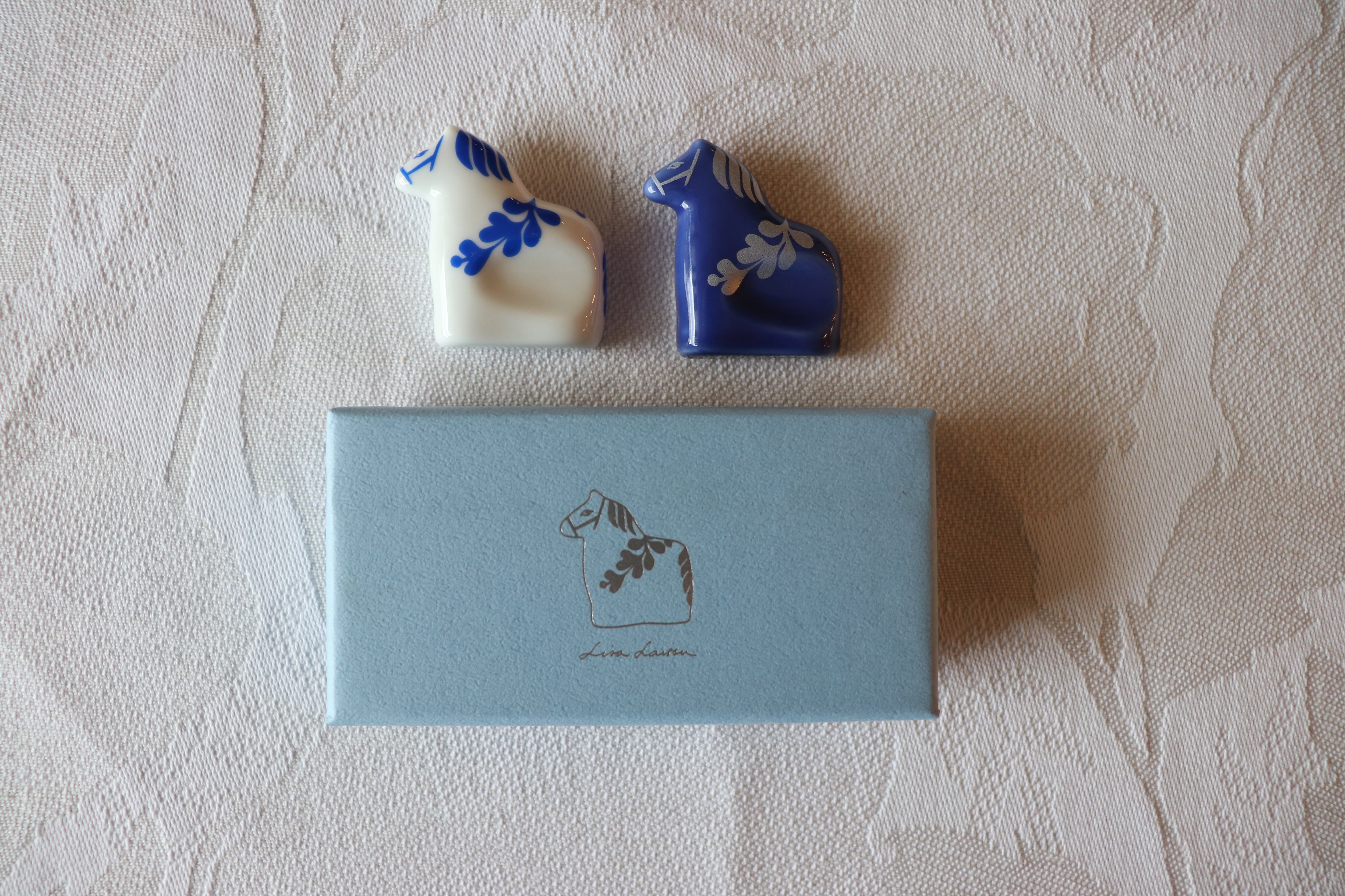 リサラーソン 箸置き ココロシズカの午 2個セット | Linnel Home