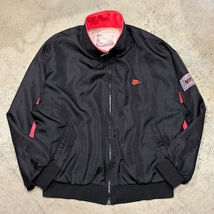 1990-00s NIKE NYLON JACKET BLACK/PINK