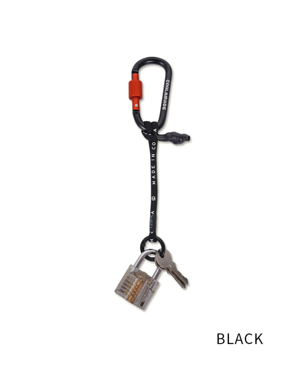 【直営限定ITEM】パドロック×オリジナルカラビナチャーム　CQ-48524H