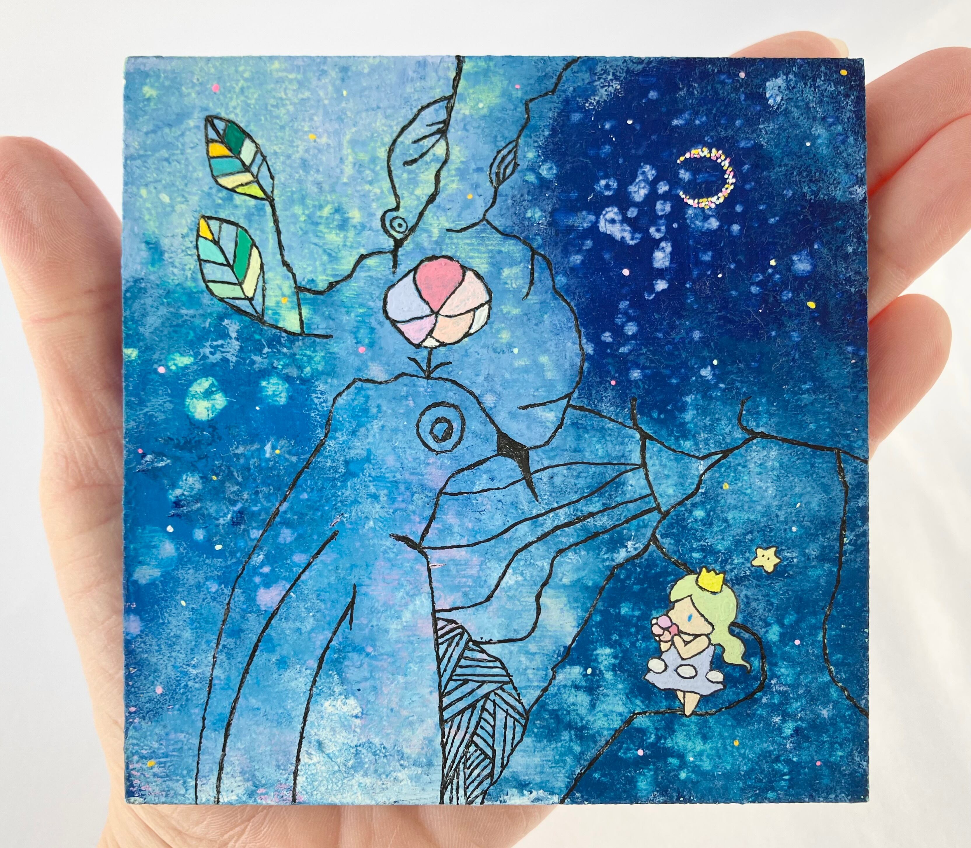 原画 10cm×10cm》おすそわけ | awainote