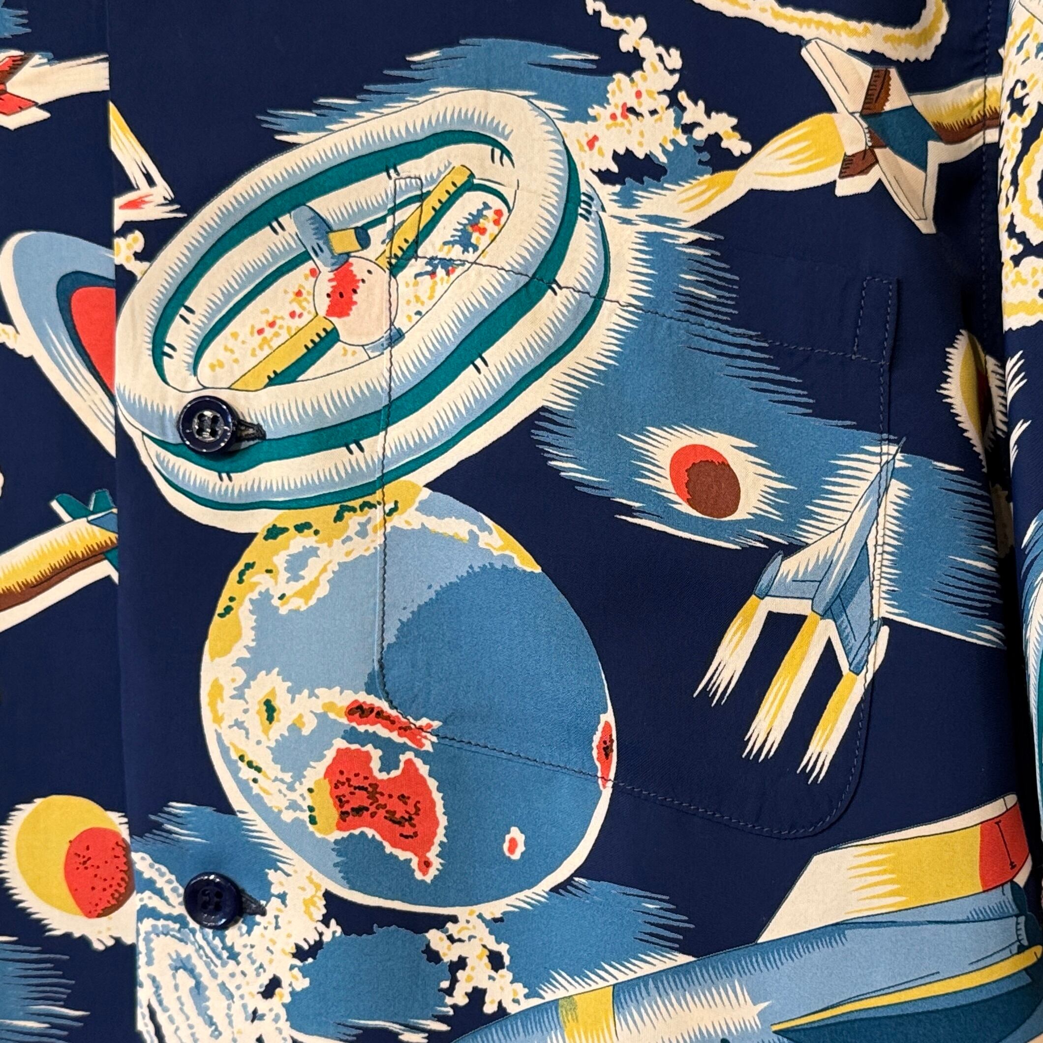 SUN SURF SPECIAL EDITION “THE SPACE SHIP” NAVY | JEANSHOUSE SOEN