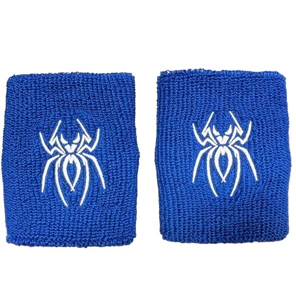 LA直送】スパイダーズ リストバンド ロイヤルブルー 左右ペア Spiderz