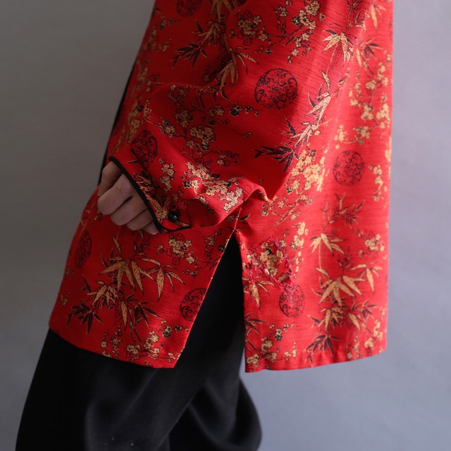 good color and pattern china shirt