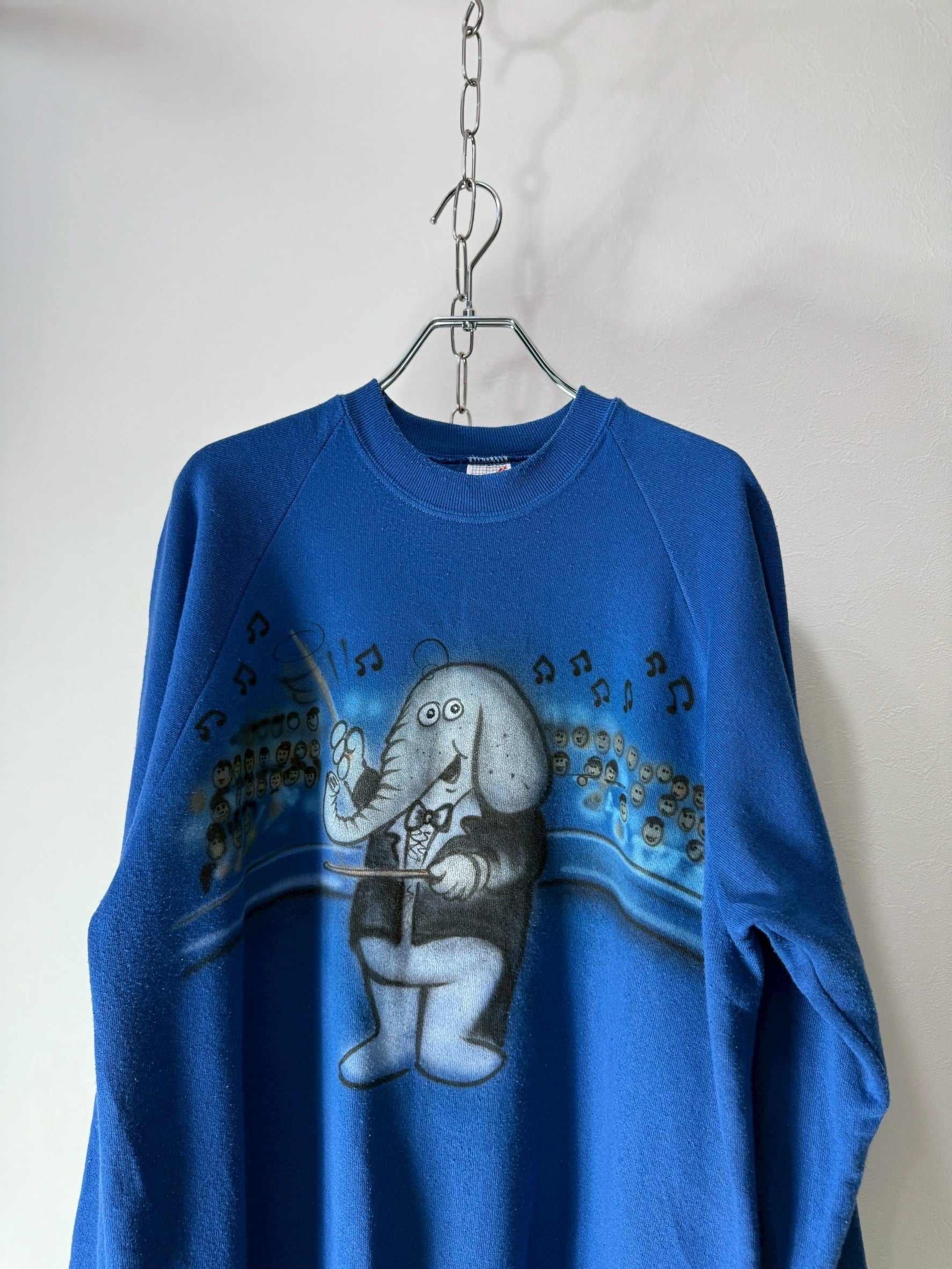80~90’s USA made “Elephant Conductor” sweat shirt